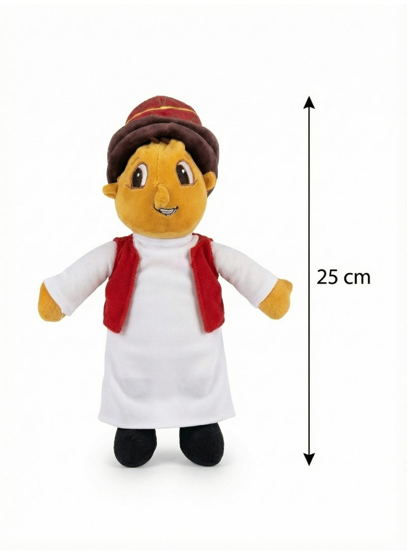 Bakar Plush Toy – Ramadan Cartoon Character Soft Doll for Kids – 25cm – Silent Model (Non-Musical) - Image 2