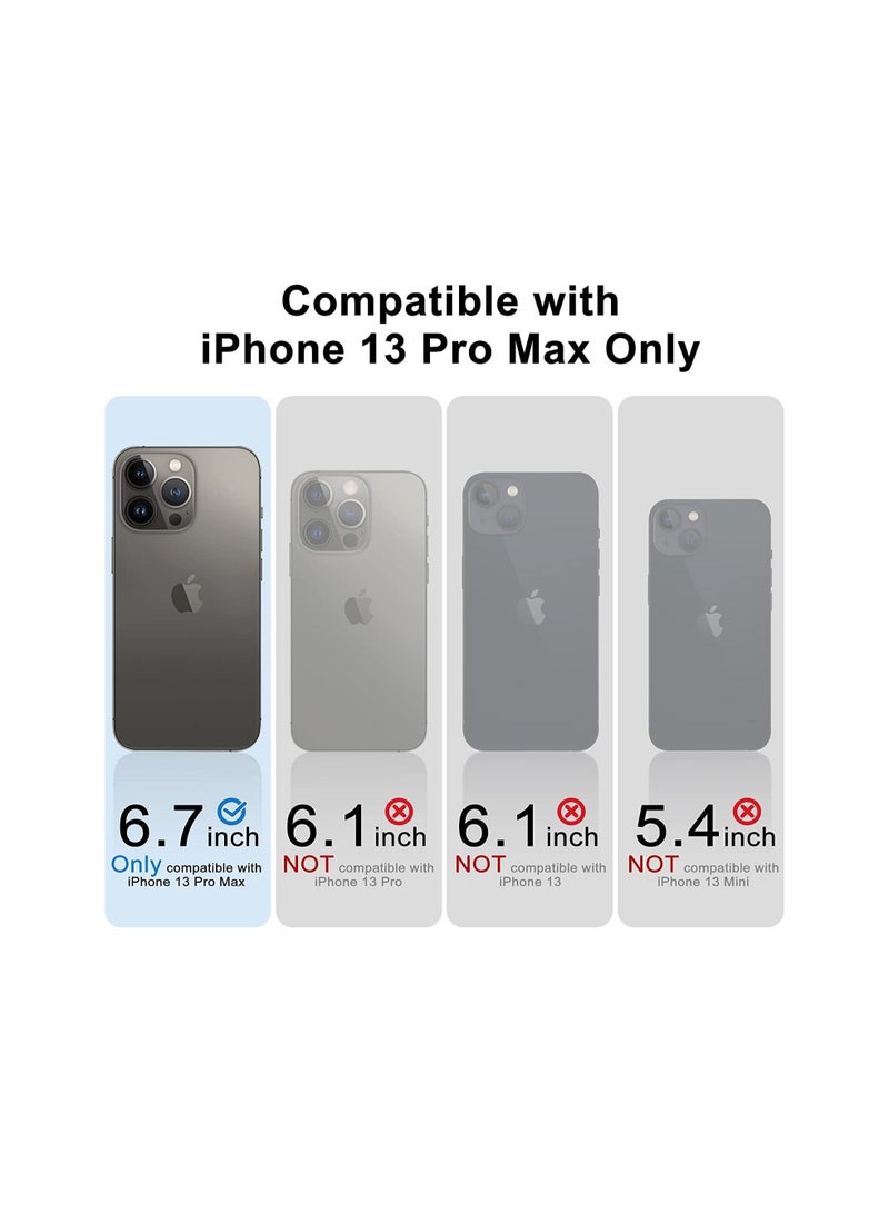 IAF IPhone 13 Pro Max Case, Silicone Shockproof Slim Thin Phone Case with Camera Lens Protector for (IPhone 13 Pro Max - 6.7 inch, Black) - Image 2