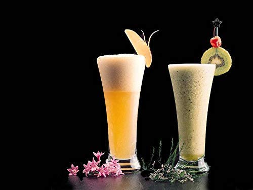 TIENER Transparent Pilsner Glasses | Beer Juice Mocktail Lassi Glasses for Better Head Retention, Aroma and Flavor | Crystal Glass Juice Tumbler | 300 ml, Set of 6 - Image 3