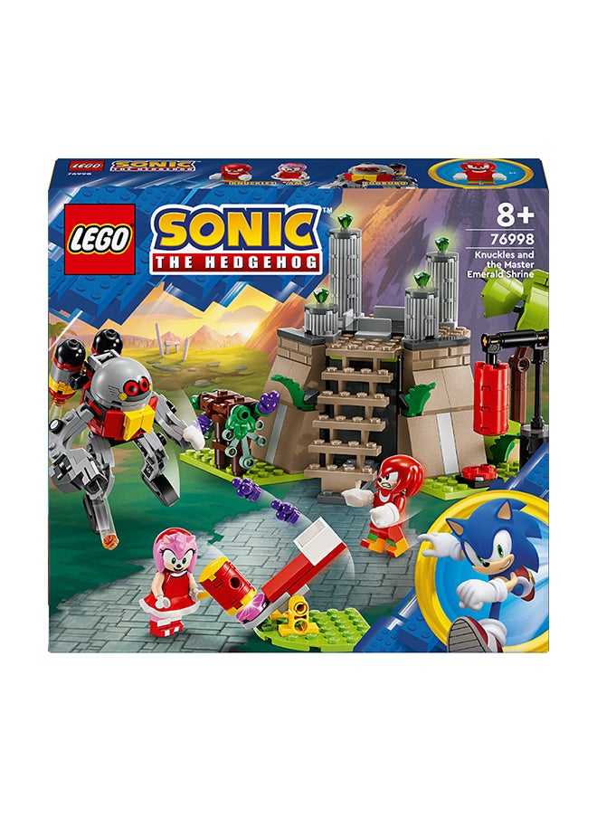 LEGO - Sonic the Hedgehog Knuckles and the Master Emerald Shrine Video Game Collectible Toy for Kids, Gamer Gift, Adventure Building Set for Boys and Girls Aged 8 and Over 76998 - Image 1