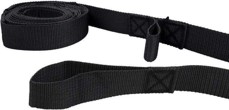 Bliss Hammocks WM-505 Multi-loop Hammock Tree Strap Suspension System, Adjustable Tree Straps & "S" Hooks Included, Black - Image 2