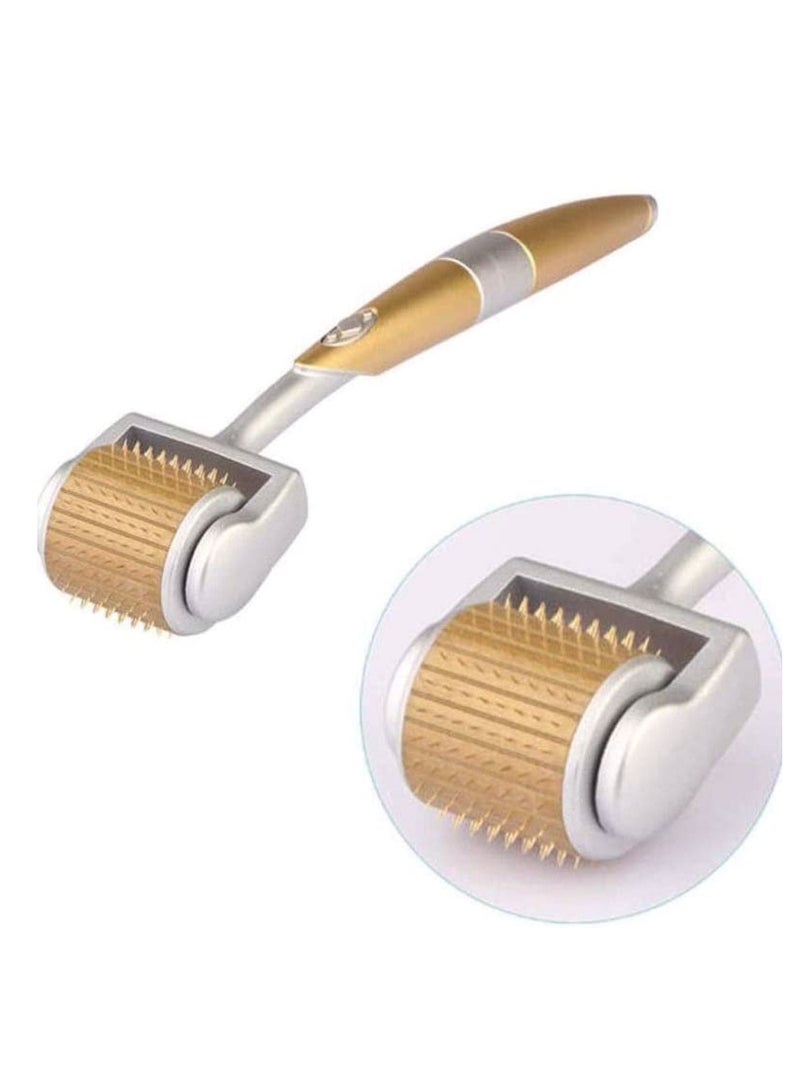 جلوبال ستار رولر ديرما Globalstar 192 إبرة دقيقة من التيتانيوم – 0.50 ملم للوجه والجسم – تحفيز الكولاجين ونمو الشعر - Image 2