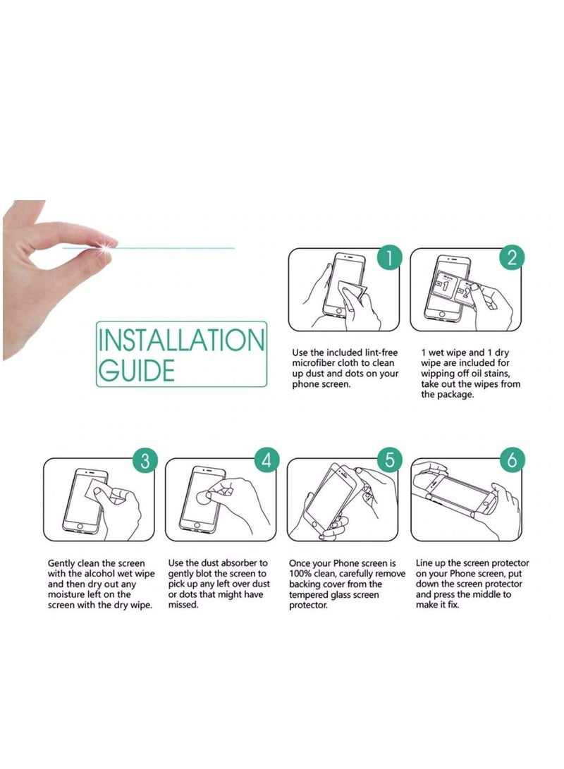SHOPI Honor 50 Lite/Huawei nova 8i Screen Protector Tempered Glass Full Glue Edge-to-Edge Easy Installation - Image 4