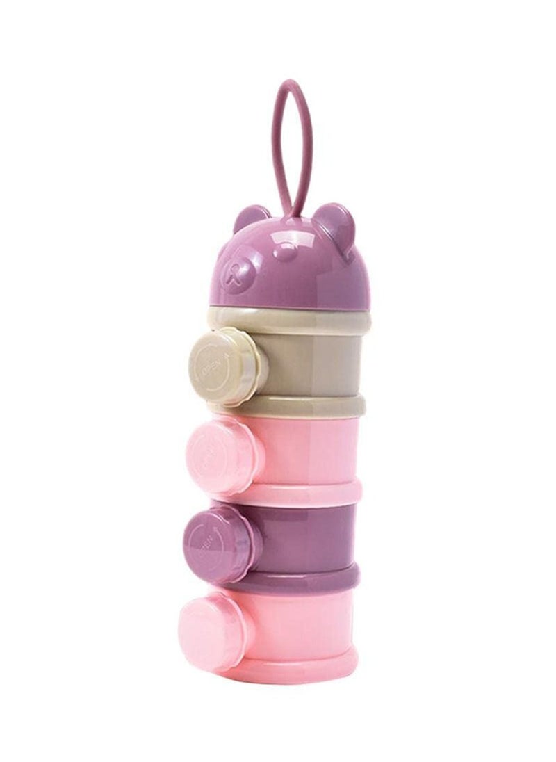 We Happy - Portable Baby Food 4 Layers Lunch Box Snack Container Milk Powder Fruits Storage - Image 1