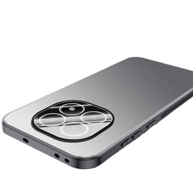 غطاء واقي بAluminum Alloy لـ Redmi Note 15 مع حماية من السقوط وحامل قائم مع مقاوم للصدمات مع ملمس غير لامع مع لوحة خلفية من الألومنيوم باللون Single Shell بوظيفة حامل باللون الأحمر - Image 1
