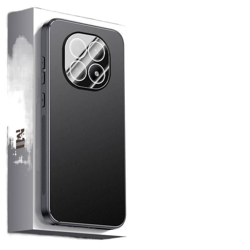 غطاء واقي بAluminum Alloy لـ Redmi Note 15 مع حماية من السقوط وحامل قائم مع مقاوم للصدمات مع ملمس غير لامع مع لوحة خلفية من الألومنيوم باللون Single Shell بوظيفة حامل باللون الأحمر - Image 3