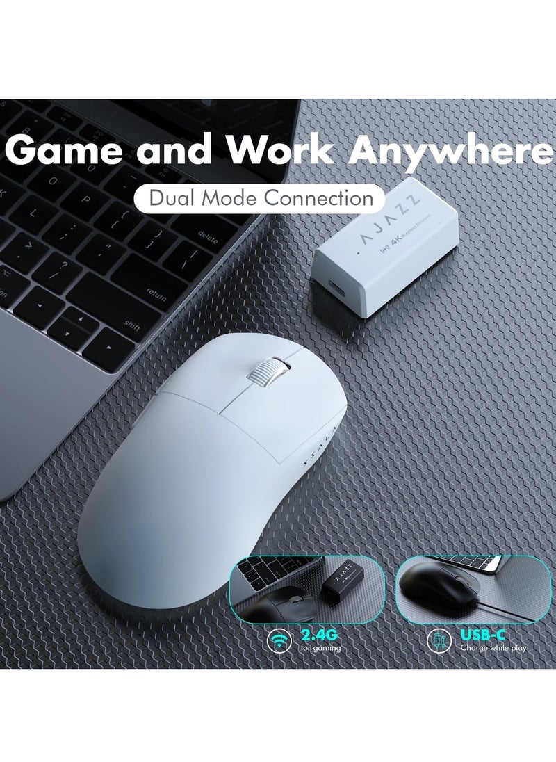 Ajazz 159PRO 8Khz Bluetooth/2.4G/Wired Lightweight Gaming Mouse with Magnetic Charging Dock  - Image 5