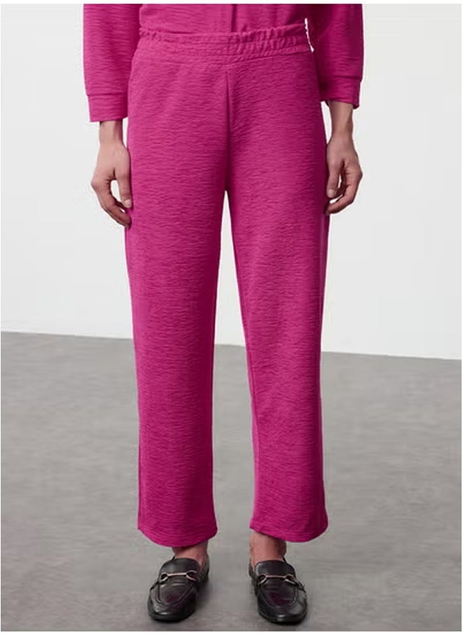 trendyol - Fuchsia Relaxed Cut Knitted Shirt and TrousersTop-Bottom Set TWOAW25AU00114 - Image 1