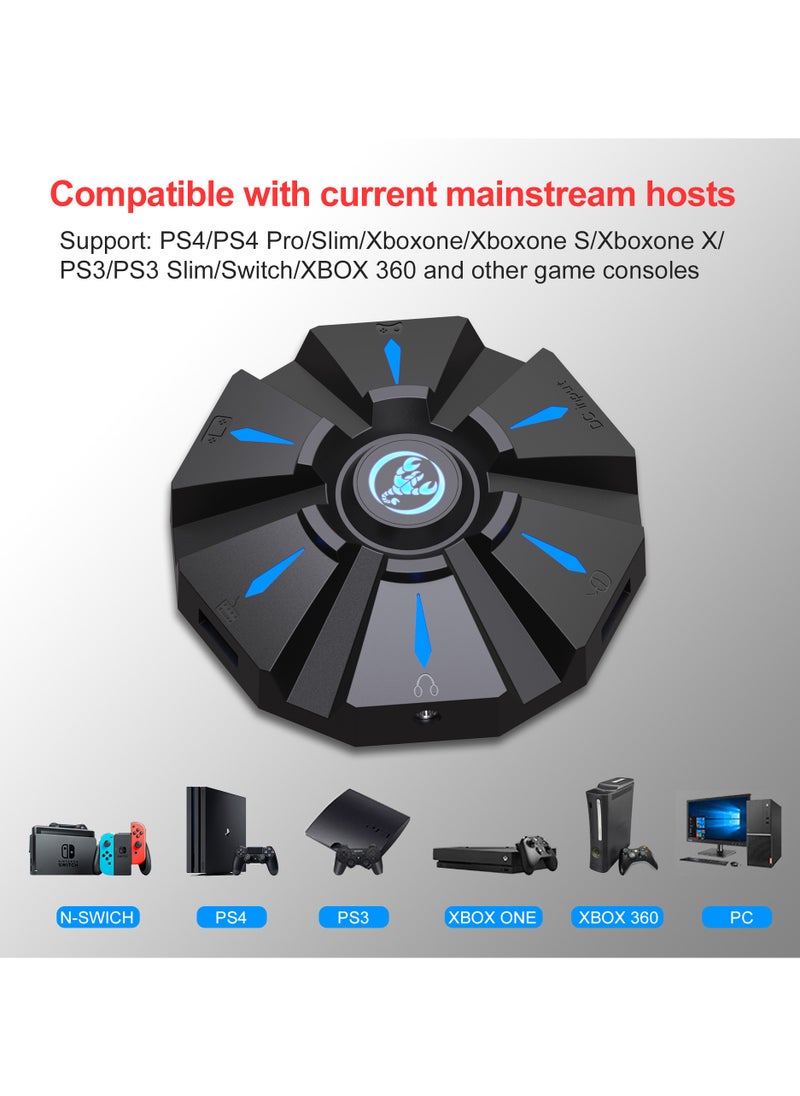 Generic - Keyboard and mouse adapter set supports a variety of game console device game controllers in the market. - Image 1