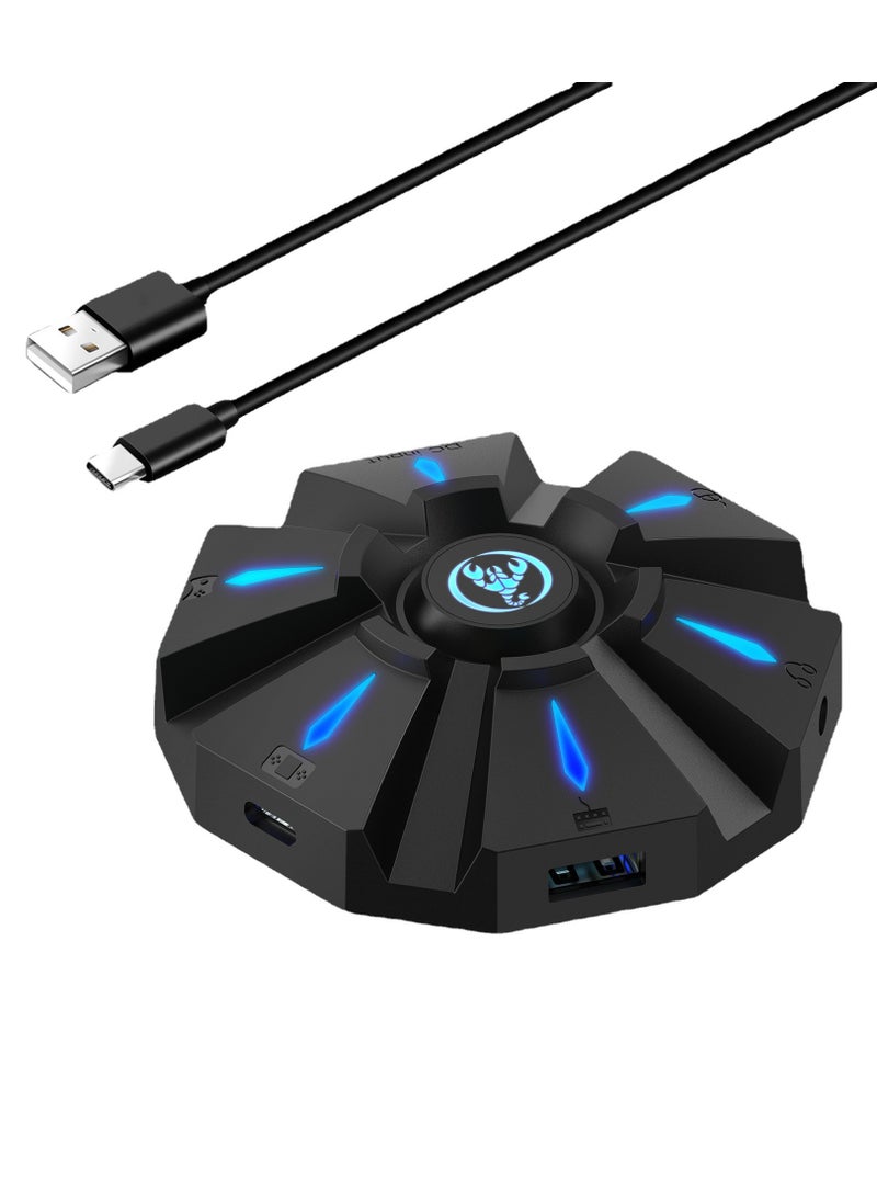 Generic - Keyboard and mouse adapter set supports a variety of game console device game controllers in the market. - Image 1