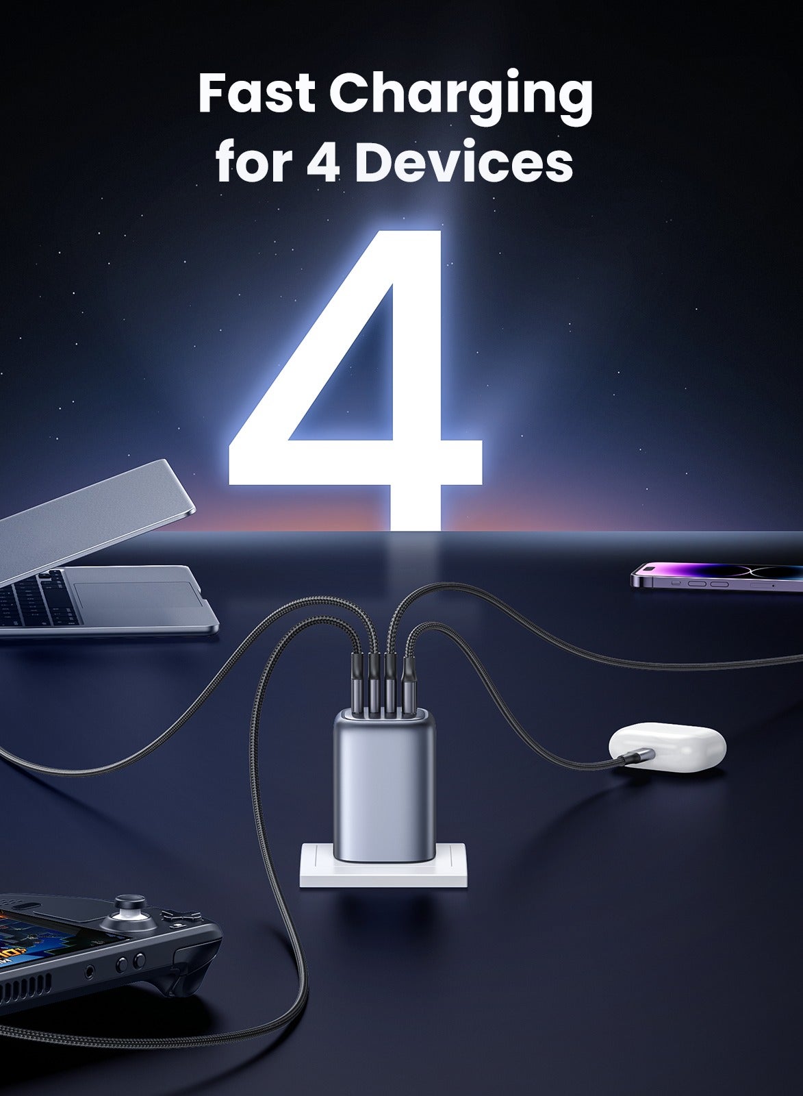 Ugreen Nexode 100W 4-Port Gan Charger