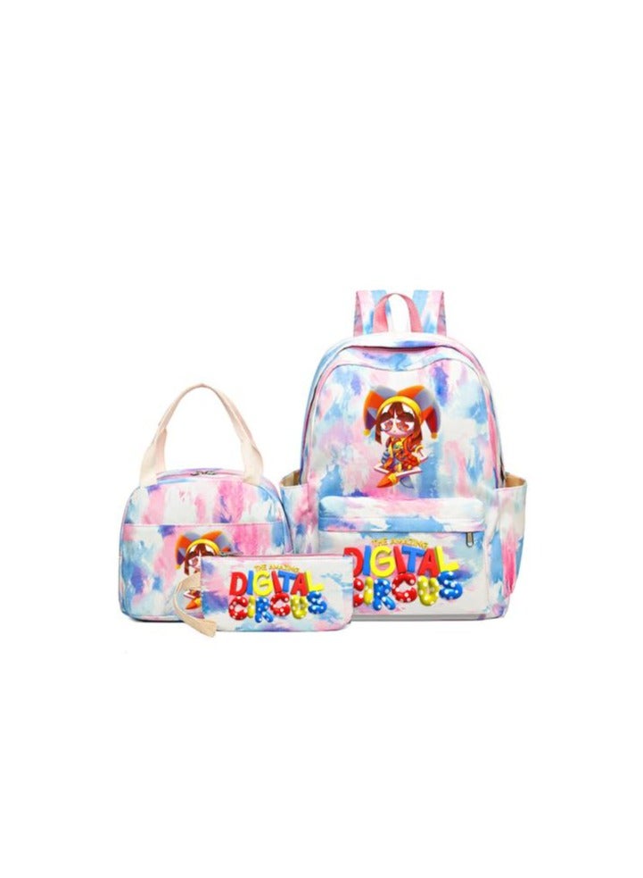 general Fun cartoons accompanied by three-piece set of fashionable and practical bags (available for students, children, friends on outings, mountain climbing, etc.) - 406  - Image 1