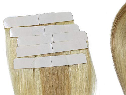 SIMPLY EXTENSIONS - Hair Extensions Re-Tape Kit (36 Strips - Tape Only) No Shine Bonding Double Sided Tape 1/2" x 3" Straight Strip 36 Pieces Per Bag - Image 2