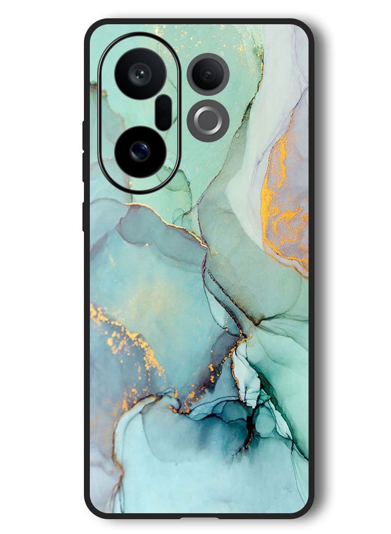 Theodor Case Compatible with Vivo X200 FE 6.31 Inch Protection Shockproof Bumper Cover Crack Lines - Image 1