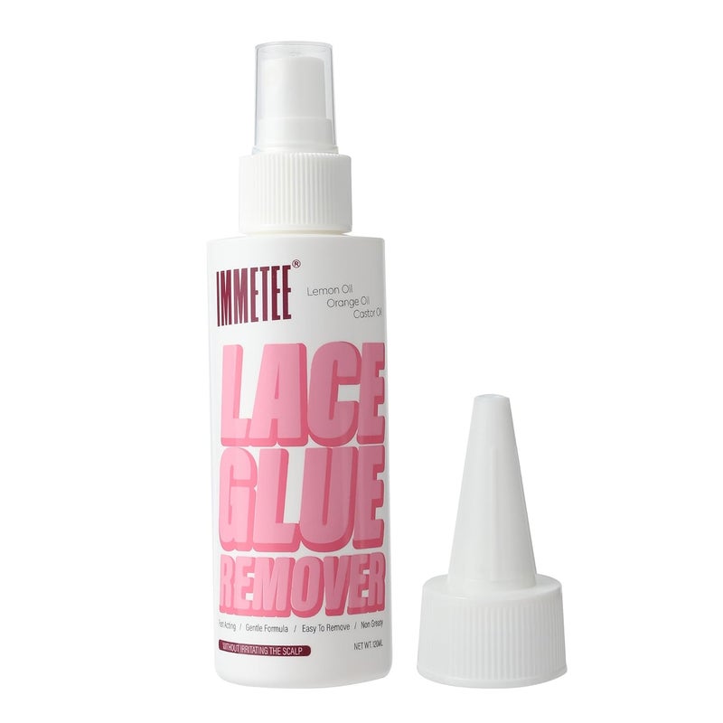 Tape in Extension Remover Spray, Fast Acting Hair Extensions Wig Glue Remover, Tape in Remover 4oz/120ml - Image 1