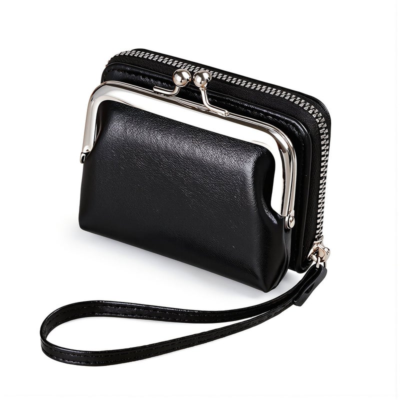 No Spill Coin Purse Heavy Duty Zipper Stain Resistant Scratch Proof Easy Care White 73 - Image 2