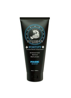 bossman Fortify Intense Beard Conditioner Shower Beard Wash Moisturizer And Beard Softener For Men Beard Growth Products Made In Usa (Magic Scent)  - Image 2
