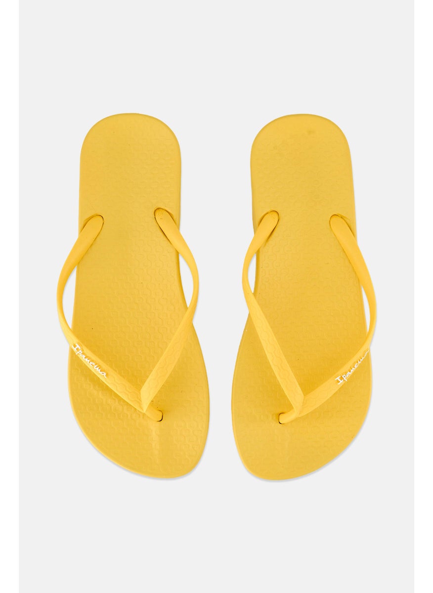 Ipanema Women Anat Colors Fem Slip On Slippers, Yellow  - Image 3