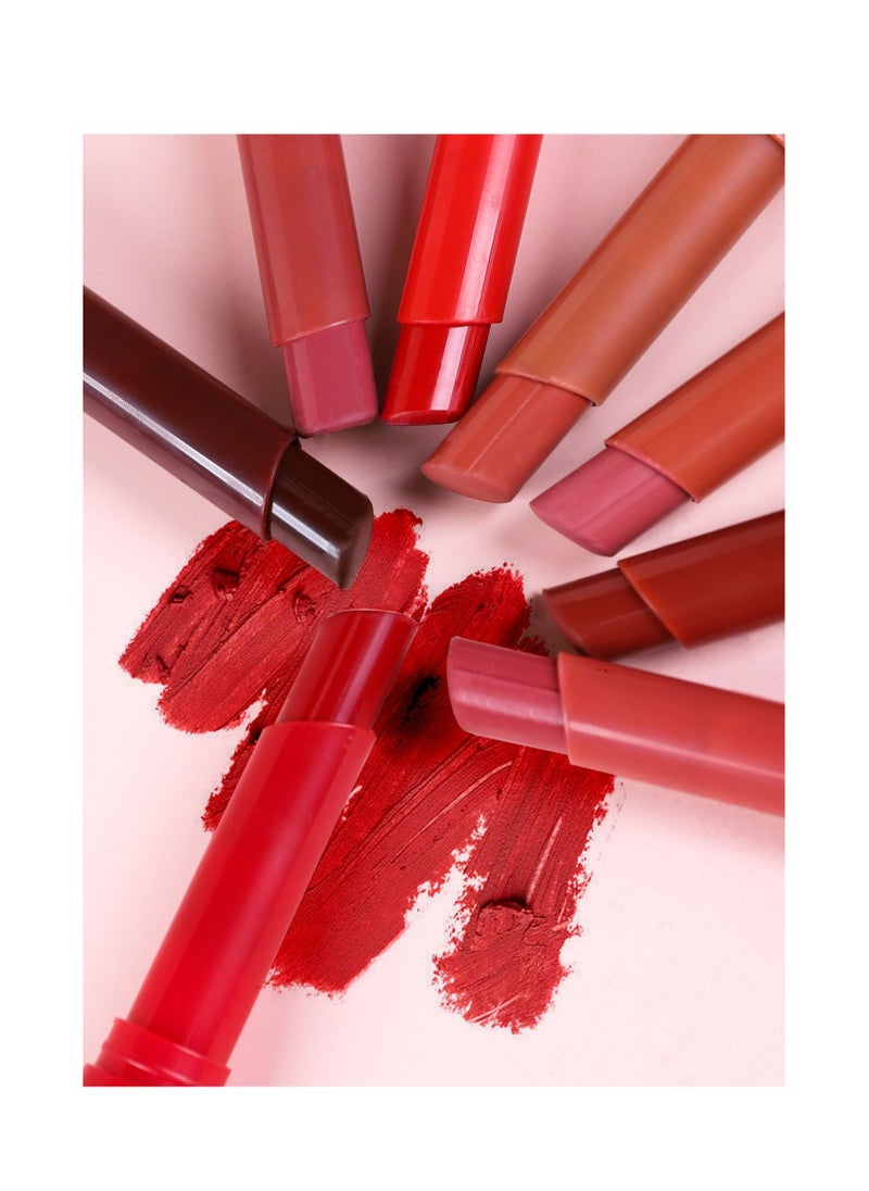 Handaiyan Lipstick Set Matte Liquid 8 Colors Long Lasting Waterproof for Women Highly Pigmented Velvety Nude Super Stay Soft Hydrating & Lightweight Professional Moisturizing Makeup Lips Gift Set  - Image 4