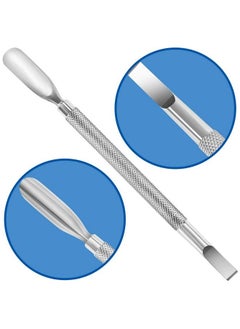 Blueorchids Cuticle Pusher And Cutter  Nail Polish Remover  Stainless Steel Manicure Tool Set Gel Nail Polish Peeler And Scraper  Nail Care Stick  Pedicure Kit For Fingernail And Toenail  - Image 3