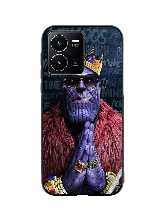 VR CREATIVE Protective Case Cover For Vivo Y35 Thanos Design Multicolour