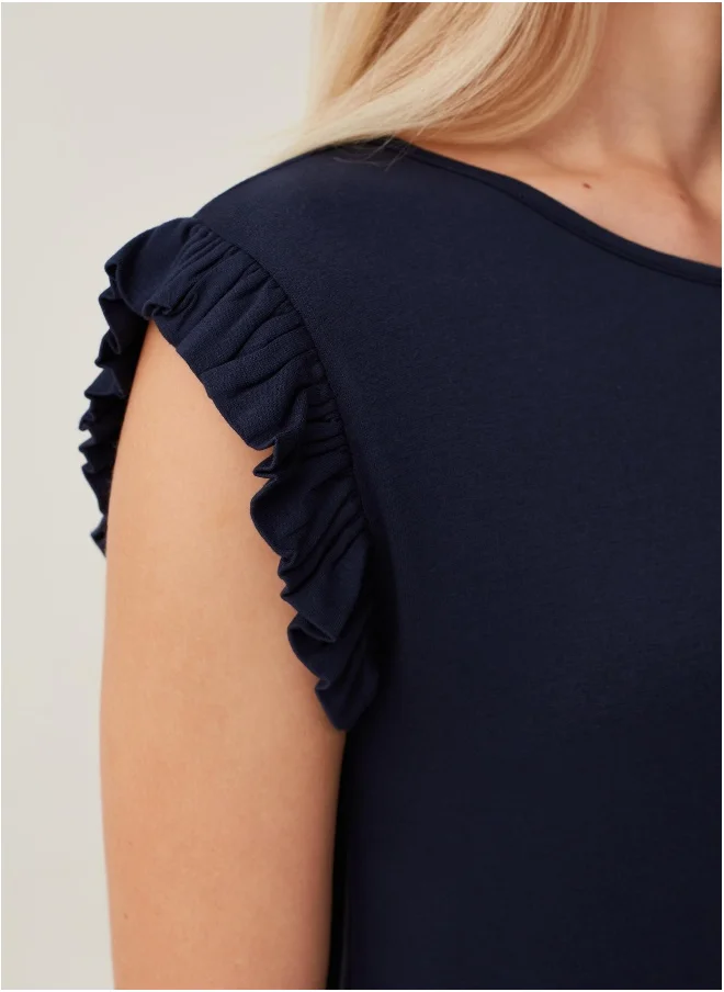 Ovs Ovs Sleeveless T-Shirt With Frills