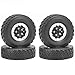 daitoku 112 Beadlock RC Wheels and Tires for WPL C14 C24 C34 C44 B14 B24 B16 B36 MN MN78 D90 MN90 MN91 MN96 MN98 MN99 MN99S Black - Image 2