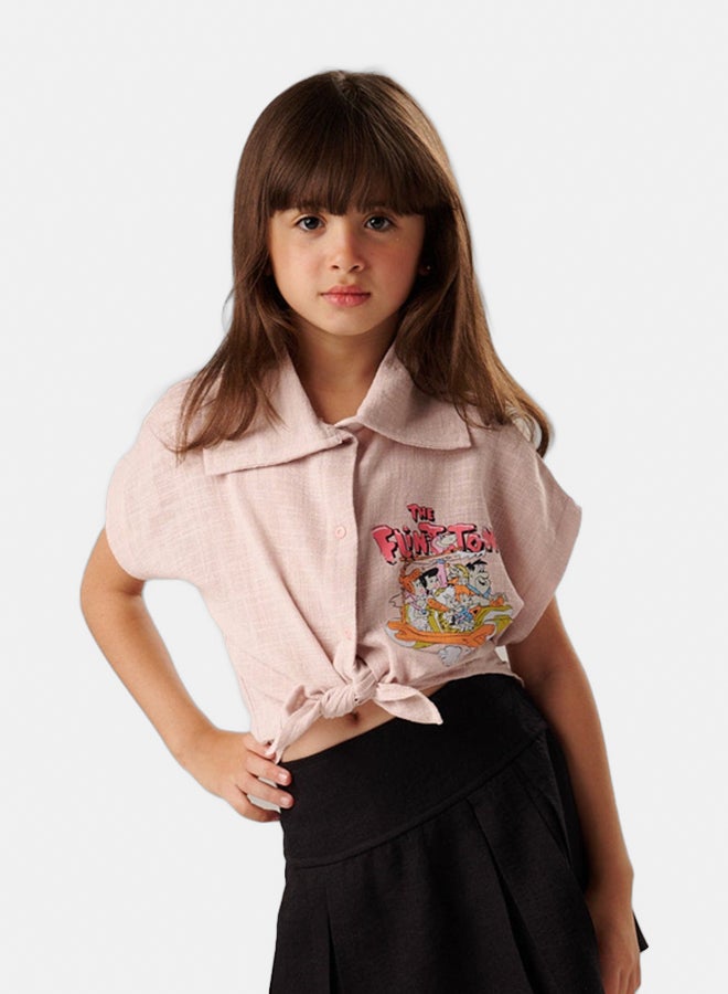 جودي ميني قميص مطبوع فلينستونز - Image 1