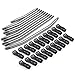 RCHUBAM RCHub 10Pcs Stainless Steel Rod Link Linkage Set 324mm Wheelbase 5mm Steering Rod for 110 Axial SCX10 II 90046 RC Crawler Car - Image 3