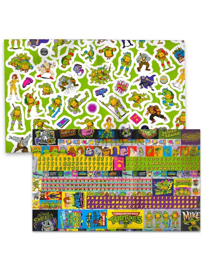 Ninja Turtles مجموعة أنشطة سلاحف النينجا المراهقين مع كتاب تلوين TMNT، ملصقات، ألعاب، ألغاز والمزيد (حزمة أنشطة السفر للحفلات) - Image 2
