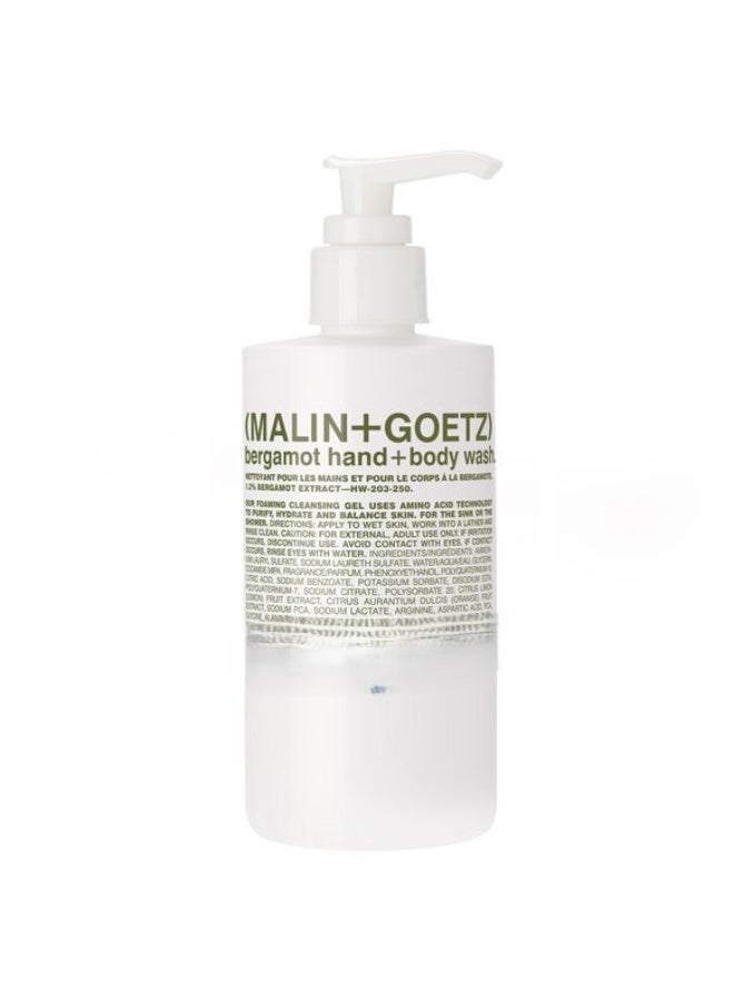 Malin + Goetz Bergamot Hand + Body Wash  250ML - Image 1