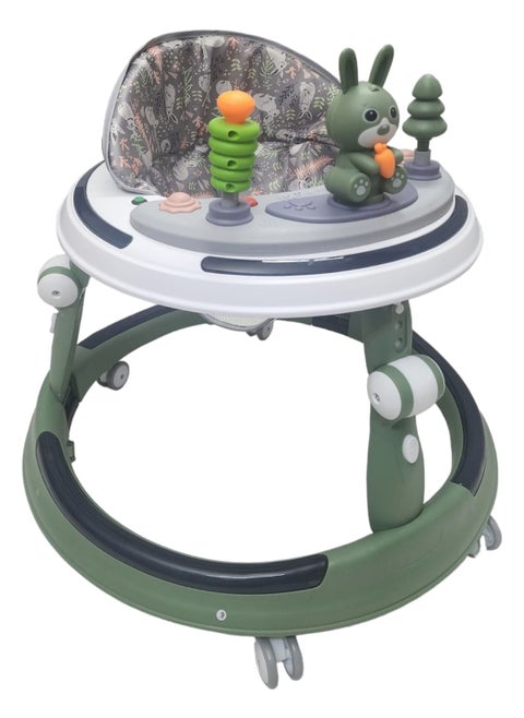 Infants Musical Baby Walker with LED Light Function With Adjustable Height Multifunction Foldable