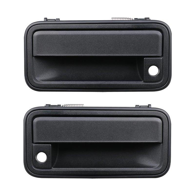 APPERFiT (All Metal Exterior Door Handle Front Compatible with 1995-2000 Chevrolet Chevy Tahoe Suburban C1500 C2500 C3500 K1500 K2500 K3500 GMC Yukon Replaces 15742229 15742230