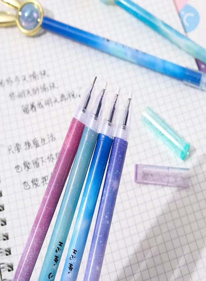 LSFCHYBY 12PCS Cute Rabbit transfer beads Cartoon Gel Pen Creative Liquid Gel Ink Rollerball Pen Novelty Creative Design,for School Home Office Stationery Store Kids Gift,Party Supplies - Image 4