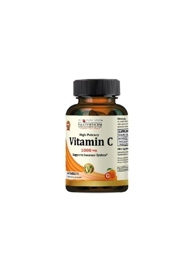 BIOBOLICS  - Vitamin C 1000 mg 60 Tablets - Image 1