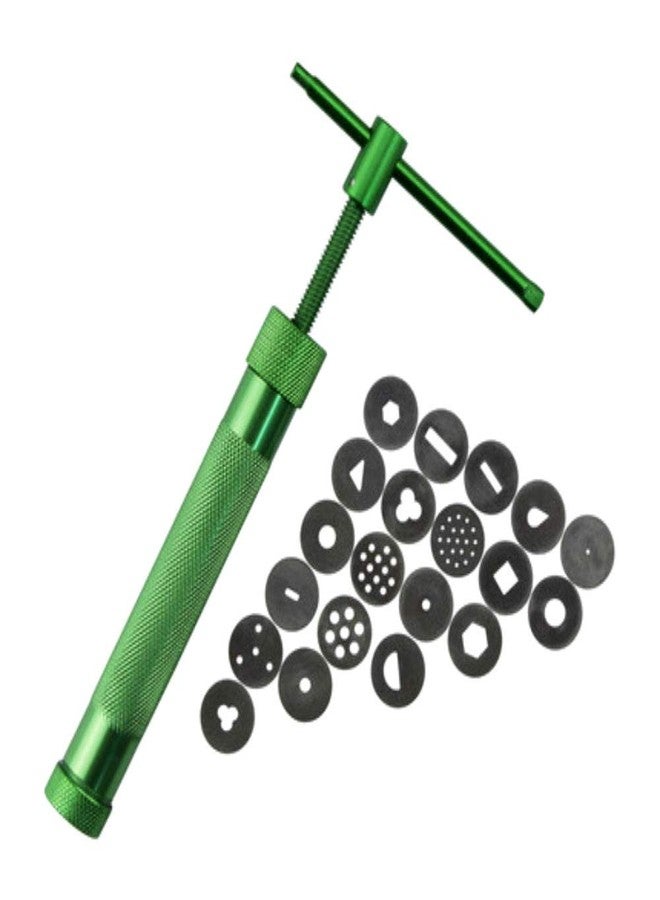 zaowuren Miniature Alloy Rotary Clay Extruder-Multifunctional Durable held Polymer Clay Tools - Image 1