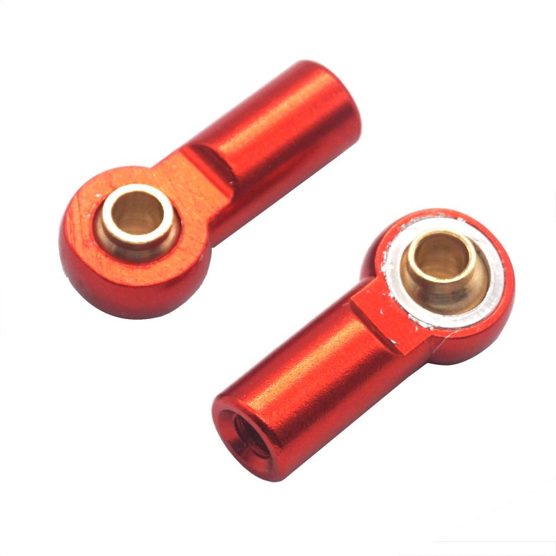 Vgoohobby 10Pack Vgoohobby Aluminum M3 RC Link Tie Rod End Ball Joint Head Holder Linkage CW Compatible with HSP Traxxas HPI Axial Redcat Racing 1/10 RC Car Truck Buggy Crawler - Image 5