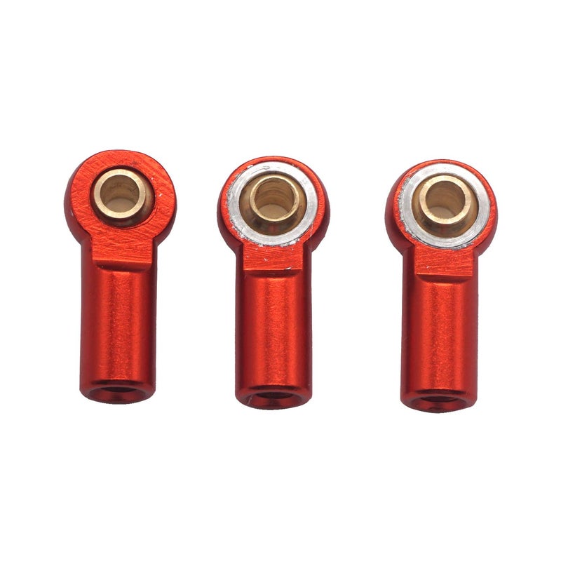 Vgoohobby 10Pack Vgoohobby Aluminum M3 RC Link Tie Rod End Ball Joint Head Holder Linkage CW Compatible with HSP Traxxas HPI Axial Redcat Racing 1/10 RC Car Truck Buggy Crawler - Image 3