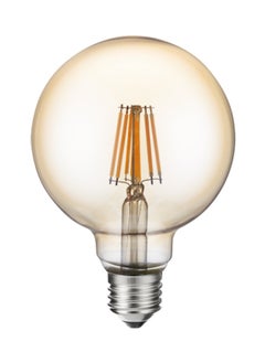MODI 8W LED Filament Lamp, Vintage E27 Base, G125 2700K, Warm White  - Image 1