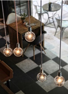 MODI 8W LED Filament Lamp, Vintage E27 Base, G125 2700K, Warm White  - Image 4