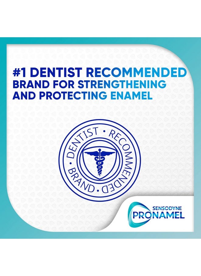 SENSODYNE PRONAMEL - Sensodyne Pronamel Mineral Boost Enamel Toothpaste for Sensitive Teeth, to Replenish Minerals and Strengthen Enamel, Peppermint - 4 Ounces (Pack of 3) - Image 1