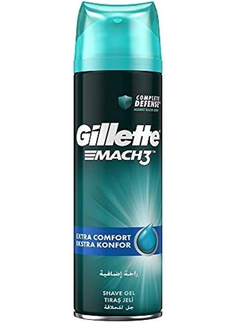 جل الحلاقة للحماية المتكاملة ماك 3 من جيليت 200 مل - Image 3