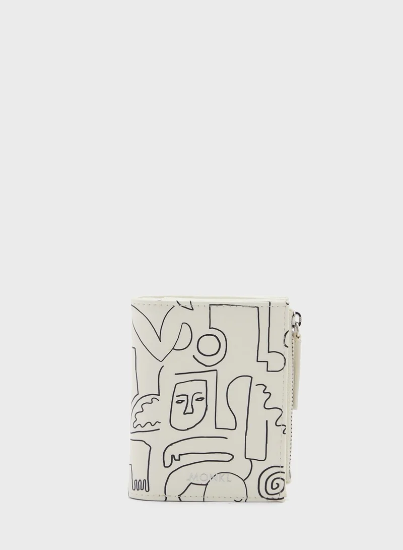 MONKI Anny Zip Over Wallet