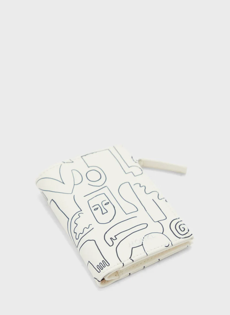 MONKI Anny Zip Over Wallet