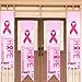 Shappy 4 Pieces Breast Cancer Banner Breast Cancer Awareness Accessories Decorations Porch Sign Background for Party Breast Cancer Awareness Event - Image 3