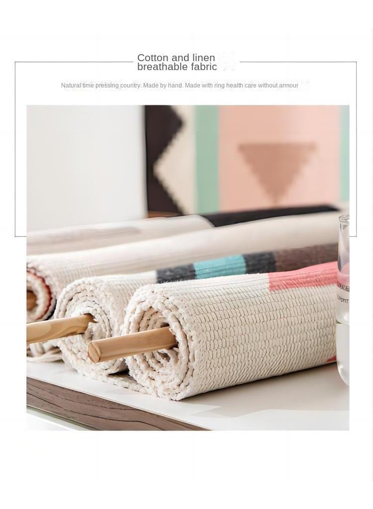 Bluejw سجادة جدارية بوهيمية مع شراشيب وزينة جدران لغرفة المعيشة وغرفة النوم - Image 4