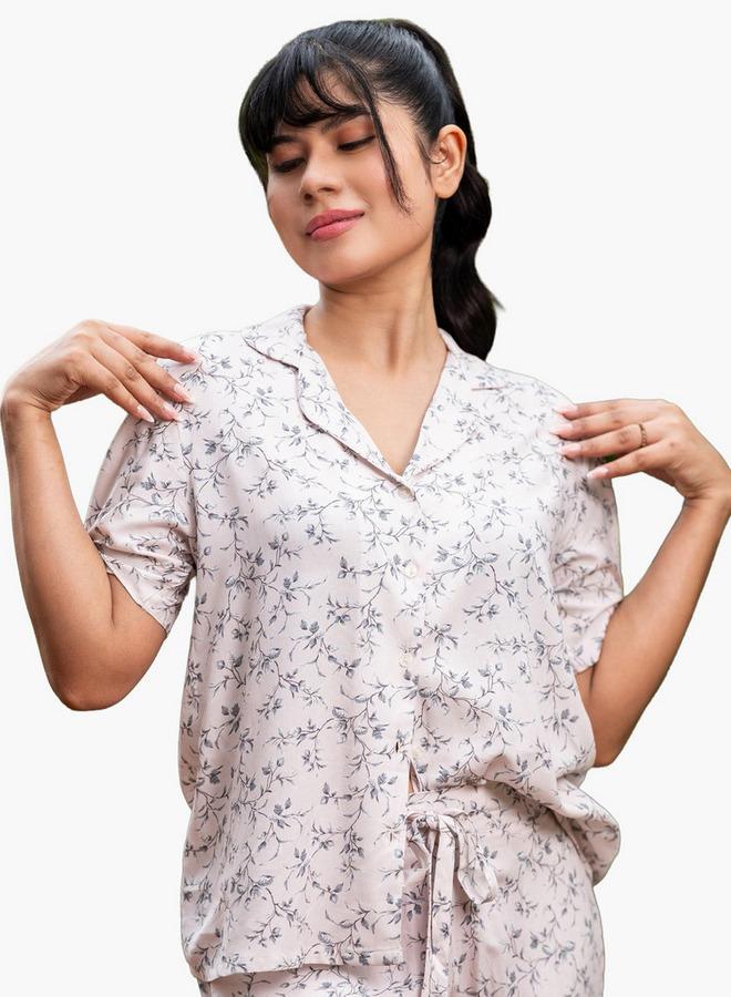 Aadaraya Pyjama Set Shirt and Trousers - Image 3