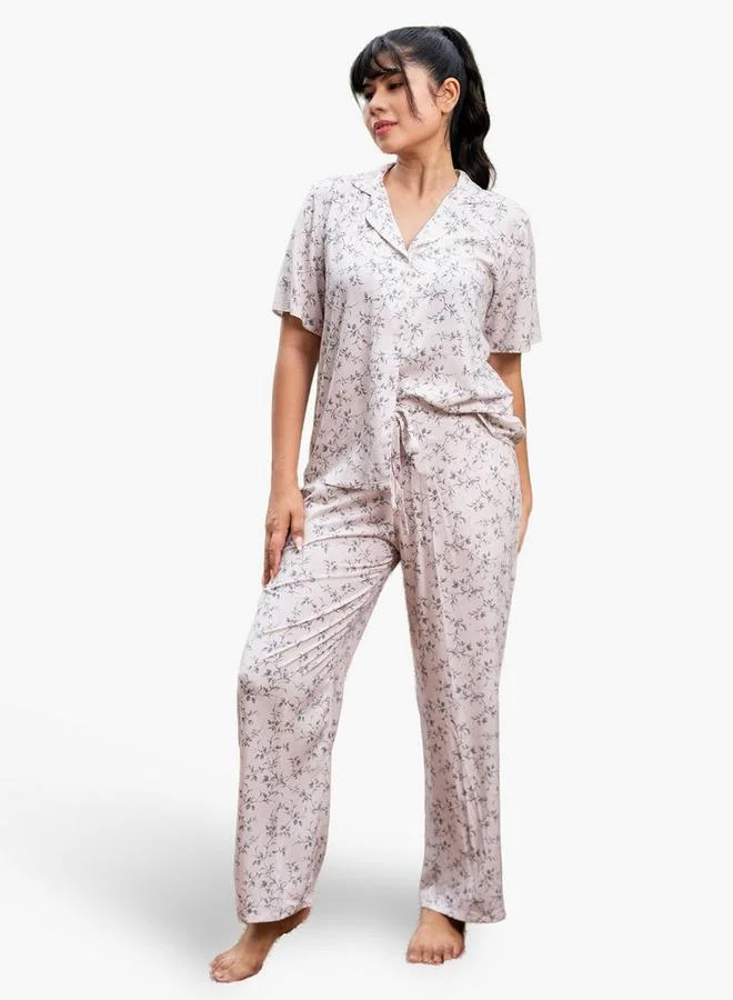 Aadaraya Aadaraya Pyjama Set Shirt and Trousers