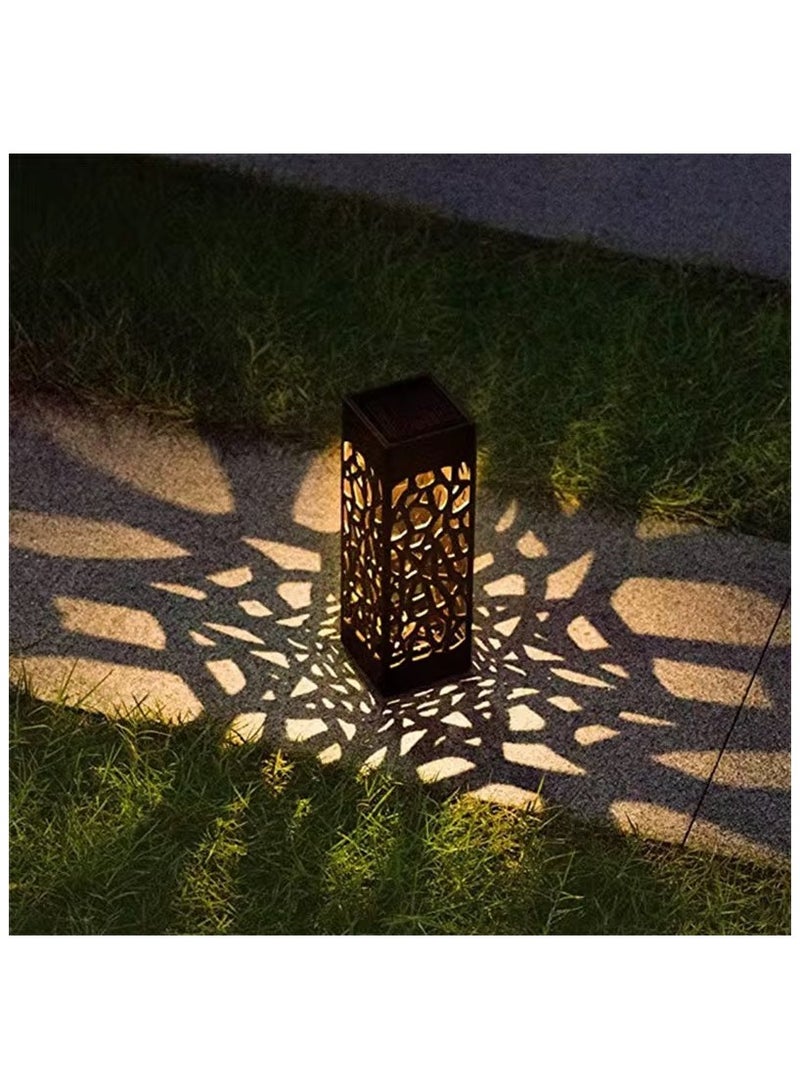 Generic Solar Pathway Lights 4 Pack Solar Garden Lights Auto On Off Solar Path Lights Landscape Lighting Waterproof Outdoor Solar Lights Decorative Prefer for Garden Patio  - Image 3