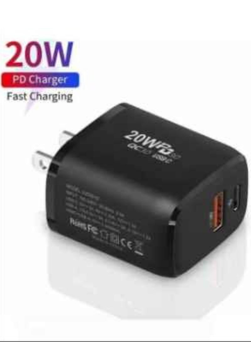 High Quality Good Selling Power Adapter for iPhone USB 20W Wall Pd Charger Au EU UK Us Plug for Apple  - Image 4